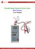 Portable Surge Protective Device Tester SPD T8 tester User Manual