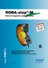 ROBA-stop -M Electromagnetic safety brakes