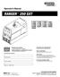 RANGER 250 GXT. Operator s Manual. IM921-G Issue D ate Aug-18 Lincoln Global, Inc. All Rights Reserved.