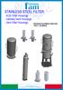 STAINLESS STEEL FILTER - AGS Filter Housings - Sanitary Vent Housings - Vent Filter Housings