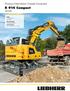 R 914 Compact. Product Information Crawler Excavator
