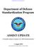 Department of Defense Standardization Program ASSIST UPDATE