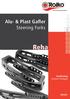 Alu- & Plast Gafler Steering Forks. Reha. Totalkatalog General Catalogue 2014/01