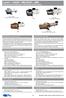 J-mini J-INOX MG-INOX JBR Elettropompe autoadescanti / Self-priming electric pumps