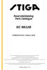 Reservdelskatalog Parts Catalogue SC 9812B. 2T /CAS - Season 2015