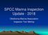 SPCC Marina Inspection Update Oklahoma Marina Association Inspector Tom McKay