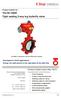 The BL10000 Tight sealing 2-way lug butterfly valve