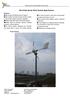 Wind Kids Series Wind Turbine Specification