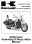 Motorcycle Assembly & Preparation Manual