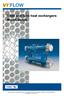 Shell and tube heat exchangers Model series