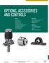 OPTIONS, ACCESSORIES AND CONTROLS
