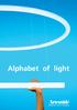 For further information on Alphabet of light family visit artemide.com
