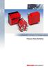 Pressure Wave Switches