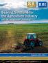 Bearing Solutions for the Agriculture Industry
