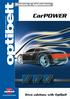 Products & Applications. CarPOWER. Drive solutions with Optibelt