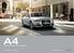Audi A4 Sedan and S4 Sedan. Price and options list April 2013