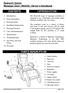 PARTS DESCRIPTION. Restwell Venice Massage Chair (MC006) Owner s Handbook
