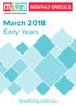 March 2018 Early Years