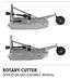 ROTARY CUTTER OPERATION AND ASSEMBLY MANUAL