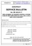 AEROPRAKT SERVICE BULLETIN. No. SB A22LS-17 REPLACEMENT OF RUDDER CONTROL SYSTEM CABLES AND FAIRLEADS OF A-22, A-22L, A-22L2 AND A-22LS AIRCRAFT