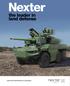 Nexter. the leader in land defense CREATING REFERENCES IN DEFENSE
