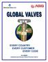 Sherwood Valve LLC EVERY COUNTRY EVERY CUSTOMER EVERY CODE. GVSERIES Industrial and Chrome Plated Precision Valves