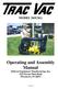 MODEL 565CKG Operating and Assembly Manual Midwest Equipment Manufacturing, Inc Serum Plant Road Thorntown, IN 46071