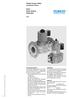 Single-stage safety solenoid valves MV/4 MVD, MVD/5, MVDLE/5