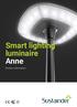 Smart lighting luminaire Anne