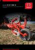 RANGE R 4 RW 4 MONTED REVERSIBLE PLOUGHS (LIGHT WEIGHT) FROM 2 TO 5 FURROWS R4 FOR TRACTORS FROM 60 TO 110 HP RW4 FOR TRACTORS FROM 60 TO 110 HP