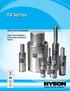 T4 Series HEAVY DUTY GAS SPRINGS IDEAL FOR STAMPING ULTRA-HIGH STRENGTH STEELS HYSON 2018