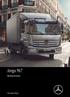 Atego 967. Operating Instructions. Mercedes-Benz
