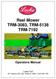 Reel Mower TRM-3083, TRM-5138 TRM-7192