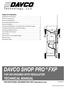 DAVCO SHOP PRO FXP FOR MX ENGINES WITH REGULATOR TECHNICAL MANUAL