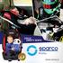 All SPARCO child seats are certified with the highest level of safety and quality.