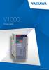 V1000 Inverter Series