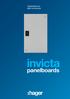 Residential and light commercial. invicta. panelboards