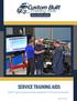 SERVICE TRAINING AIDS. Detroit Engine Training Simulation Equipment for Classroom Environments DTNA/STA-TAE015