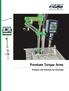 Premium Torque Arms. Products and Solutions for Assembly