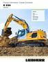 R 924. Product Information: Crawler Excavator