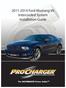 Ford Mustang V6 Intercooled System Installation Guide