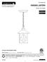 HANGING LANTERN ITEM # MODEL #CP199MBK. Français p. 9. Español p. 17 ATTACH YOUR RECEIPT HERE. Serial Number. Purchase Date