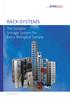 RACK-SYSTEMS. The Suitable Storage System for Every Biological Sample.