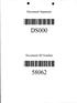 Document Separator DS000 DS000. Document ID Number