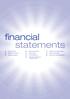 financial statements 54 Statement of Changes in Equity 55 Cash Flow Statements 59 Notes to the Financial Statements