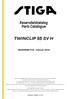 Reservdelskatalog Parts Catalogue TWINCLIP 55 SV H /S16 - Season 2016