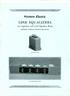 LINE EQUALIZERS. Western Electric. 23A Equalizer and 279A Equalizer Panel. For Radio Telephone Broadcasting Systems.