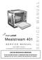 Mealstream 401. Part No. 32Z3311 Issue No. 8. For all Mealstream 401 models manufactured from January 2001 CAUTION MICROWAVE EMISSIONS