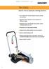 TW Electric hot-air automatic welding machine. Four wheel drive and belt system assures wrinkle free welding