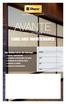 AVANTE CARE AND MAINTENANCE COLLECTION. This manual covers the following: ANNUAL MAINTENANCE CLEANING & PRESERVING THE DOOR REPAIRING OR PAINTING DOOR